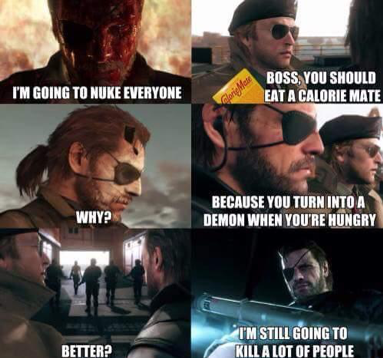 Resultado de imagen de Calorie Mate en MGS3